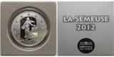 Frankreich 10 Euro 2012 10 Jahre Euro Bargeld - Säerin inkl. Etui & Zertifikat & Schuber <b>Proof</b>