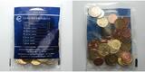 Lettland 14,23 Euro 2014 Starterkit, Zusammenstellung zur Euroeinführung, 45 Münzen i.originalem Beutel CH UNC