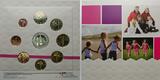 Niederlande 3,88 2014 Kursmünzensatz/Die drei Prinzessinen <i>m. Medaille in Silber<i></i> CH UNC<br>im<br>Blister