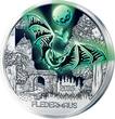 Österreich 3 Euro x 5 Münzen 2016 Tier - Taler - Serie -Fledermaus-, <b>01 / 12</b> Ausgaben, <b> 5 Münzen </b> MS-70 hgh / <br> vz / BU<br> Kupfer-Nickel<br> f