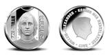 Niederlande 5 Euro 2017 Johan Cruijff - Fußballidol, <b>Blister mit laufender Nr.</b> BU (MS65-70)<br> im Blister