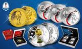 3 Rubel <br> <b>ohne Etui/Box,</b> Fußball Weltmeisterschaft 2018 in Russland, -Jekaterinburg- <b>koloriert</b> <b>Proof</b><br> <b>1.Serie</b>