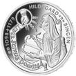 Deutschland, Bundesrepublik 10 DM 1998 A/D/F/G/J Hildegard von Bingen, in der originalen Noppenfolie unbeschnitten, <b>Proof</b> <br>Silber<br>Satz