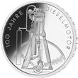 Deutschland, Bundesrepublik 10 DM 1997 A/D/F/G/J 100 Jahre Dieselmotor, in der originalen Noppenfolie unbeschnitten, <b> Proof</b> <br> Silber<br> Satz