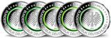 Deutschland 5 Euro<br> 5x5 SÄTZE 2019 A/D/F/G/J Gemäßigte Zone, <br> <b> kompl. Satz </b> (5 Prägest.)</b> <b>x 5 Sätze!!! </b> <b>BU (MS65-70)</b>