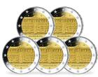 Deutschland 2 Euro<br> 5x 2020 A/D/F/G/J Schloss Sanssouci - Brandenburg, <b> kompl. Satz</b><br>(5 Prägestätten) <b> Proof</b> <br> im<br> Blister