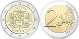 Litauen 2 Euro 2020 Aukštaitija - Litauische Region, Serie: Ethnographische Regionen 2. Ausgabe CH UNC<br> im<br> Blister