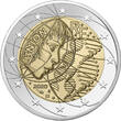 Frankreich 3 x 2 Euro Medizinische Forschung-Merci / Heros / Union, (COVID 19 im Jahr 2020) BU <br>im <br> Blister <br> 3er Set