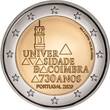 Portugal 2 Euro 2020 730 Jahre Universität Coimbra (1290 - 2020) <br><b> geringe Auflage <b>Proof</b><br>im<br> Blister</b>