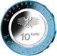 Deutschland 10 Euro<br> 1x 2021 J Auf dem Wasser,<br><b> Prägestätte J, </b> <b>sofort lieferbar! </b> <b>Proof</b> <br> im farbigen<br> KlaProoffolder
