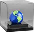 Barbados 5 Dollar <br>blauer Emaille/grün Färbung 2022 BLUE MARBLE Green Planet Earth Spherical Silber im luxuriösen Box, RAR! <b>BU</b> <br>3 Unzen Silber<br>