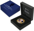 Neuseeland 1 Dollar<br>1 oz<br> 31,11g<br> fein Silber 2022 70. Regierungsjubiläum Queen Elizabeth II. inkl. Etui & Zerti.& Schuber <b>Proof</b><br> farbig