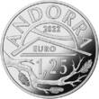 Andorra 2 x 1,25 Euro <br> <b> 2. Serie</b> » 2 x 1,25 Euro 2022 Eichhörnchen / St. John - 2. Set « <b>BU</b><br> Kupfer-Nickel <b>SONDERANGEBOT !!!