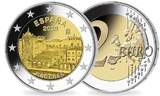 Spanien 2 Euro 2023 UNESCO Welterbe Altstadt von Cáceres CH UNC