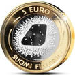 5 Euro 2022 Eishockey-Weltmeisterschaft in Finnland - Klappschachtel & Zertifikat<b>(RAR) BU