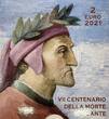 Vatikan 2 Euro 2021 450. Geburtstag Caravaggioi<b> inkl. Etui&Zerti.&Schuber</b> <b>13. Vatikan<br> Proof</b><br> Bimetall<br>