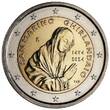 San Marino 2 Euro 2024 530. Todestag Domenico Bigordi/Ghirlandaio BU (MS65-70) <br> im<br> Blister