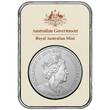 Australien 1 $ 2023 Känguru in Kapsel, <b>30 Jahre Känguru</b> im Slab mit Zertifikat CH UNC