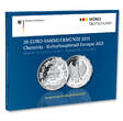 Deutschland <b>dritte,<br>20 Euro </b> "Chemnitz - Kulturhauptstadt Europas 2025" - sofort lieferbar! <b>Proof <br>im Blister</b> <br>925er Silber