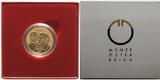 Österreich 50 Euro<br> 9,99g<br> fein<br> 22 mm Ø 2006 Wolfgang Amadeus Mozart, <b>im Etui & Zertifikat & Pappschuber,</b> <b>Proof</b>