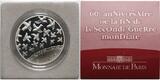 Frankreich 1 1/2 Euro 2005 60. Jahrestag Ende 2. Weltkrieg / Europaprogramm inkl. Etui& Zertifikat& Schuber <b>Proof</b>