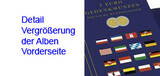Deutschland 2 Euro-Ringbinder & Schutzkassette 2 Euro Münzalbum Vista, - 2-Euro-Gedenkmünzen - für die deutschen Bundesländer <b>ohne Münzen</b>