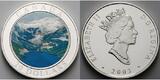 Kanada 20 $ 2003 M.L.Rocky Mountains farbig (Tampondruck) inkl. Etui & Zertifikat & Schuber <b>Proof</b>