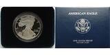 USA 1 $ 2001 W Silber Eagle, <b>inkl. Etui & Zertifikat & Schuber</b> <b>PP</b>