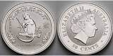 Australien 50 Cents,<br><b>1/2 oz.</b> 2004 Jahr des Affen / Chines.Tierkreiszeichen <b>1/2 oz.</b> CH UNC