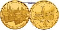 Deutschland 100 Euro<br> 15,55g<br> fein<br> 28 mm Ø Stadt Bamberg,<br><b> Prägestätte A</b> Picture
