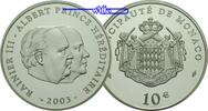 Monaco 10 Euro Albert/Rainier III. / Wappen, inkl.Etui & Zertifikat & Schuber -