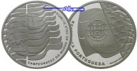 Portugal 10 Euro WM im olympischen Segeln, inkl. Etui & Zertifikat & Schuber -