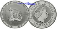 Australien 1 $ Jahr des Tigers / Chines.Tierkreiszeichen 2010 -