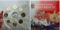 Griechenland 13,88 Kursmünzensatz stgl. + 10 Euro Gedenkmünze PP -