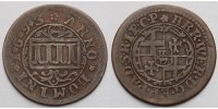 Paderborn, Bistum 4 Pfennig Hermann Werner von Wolff-Metternich zur Gracht, 1683 - 1704 -