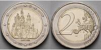Deutschland 2 Euro Schloss Neuschwanstein in Bayern,<br><b>Prägestätte J</b> -