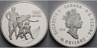 Kanada 15 Dollar 100 Jahre Oly. Spiele - 3 Generationen inkl. <b> Etui leicht defekt</b>, Schuber -