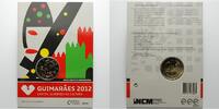 Portugal 2 Euro Europäische Kulturhauptstadt Guimarães,<br><b>geringe Auflage, -