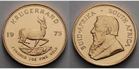 Süd Afrika 1 oz<br> 31, 1g<br> fein<br> 32, 69 mm Ø Krügerrand 1 oz. - Springbock, 1975 <b>seltene Erhaltung</b>, Picture