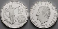 10 Euro 2012 Spanien Spanien Fußball Europameister 2012, inkl. Kapsel & Zertifikat & Etui PP