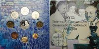 Griechenland 13,88 Kursmünzensatz mit 10 Euro Gedenkmünze - Papanikolaou in PP - -