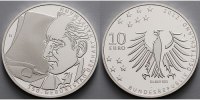 Deutschland 10 Euro<br> 150. Geburtstag Gerhart Hauptmann, 5. Ausg. 2012<br> -