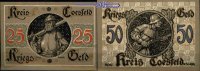 Coesfeld 25, 50 Pf Kriegsgeld Picture