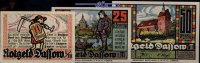 Dasssow 10, 25, 50 Pfg Stadt, Reutergeld Picture