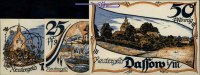 Dasssow 10, 25, 50 Pfg Stadt, Reutergeld Picture