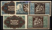 Glatz 3x25,2x50 Pfg. Stadt, Grabowski 432,1 Picture