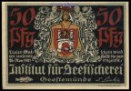 Geestemünde 50 Pfg. Stadt, Grabowski 411,1 Picture