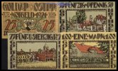 Goldap, Polen 25,50,75,100 Pfg. Stadt, Grabowski 451,1 Picture