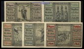 Glogau, Polen 10,25,50,75,100 Pfg. Stadt, Grabowski 439,1 Picture
