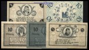 Gardelegen 5,10,10,10,25 Pfg. Stadt, Grabowski 407 Picture